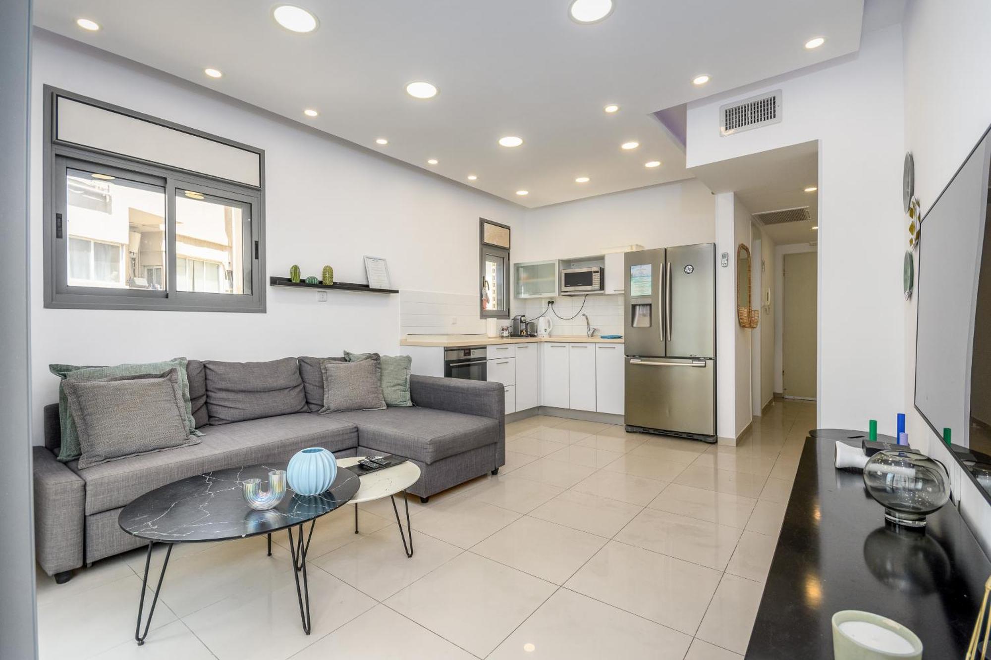 Very Nice 1 Bdr Apartment 2 Min From The Beach ! Tel Aviv Eksteriør bilde