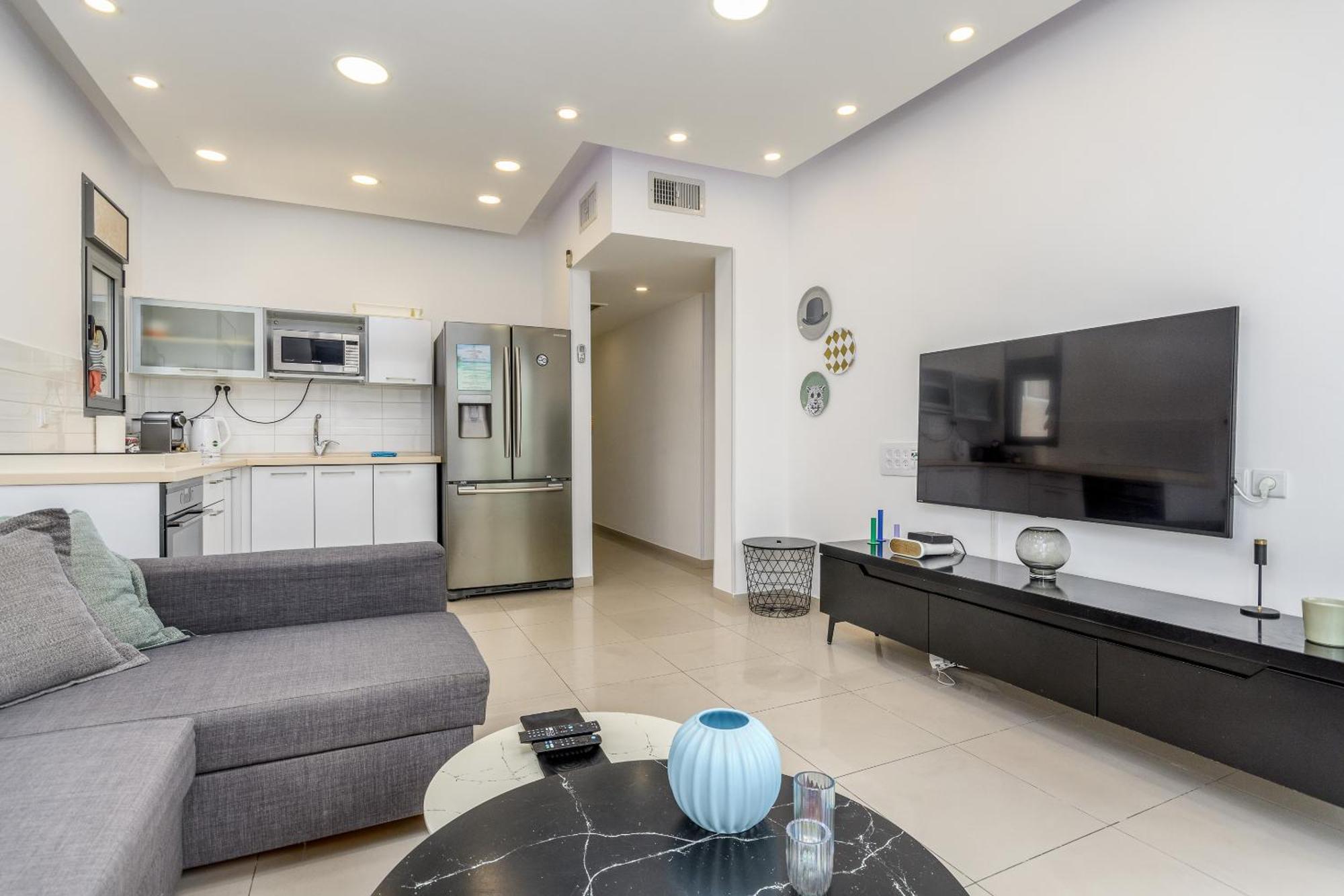 Very Nice 1 Bdr Apartment 2 Min From The Beach ! Tel Aviv Eksteriør bilde