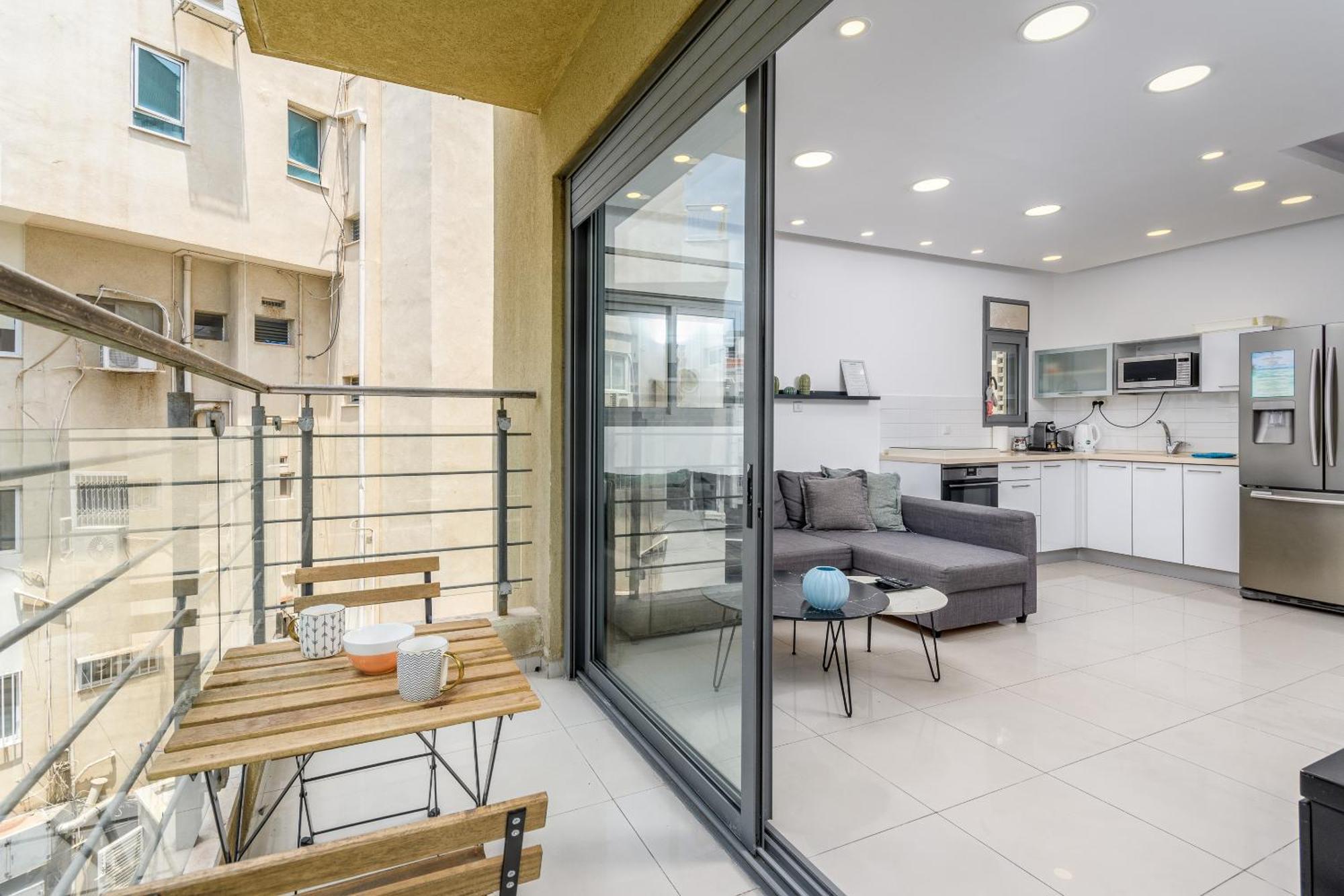Very Nice 1 Bdr Apartment 2 Min From The Beach ! Tel Aviv Eksteriør bilde