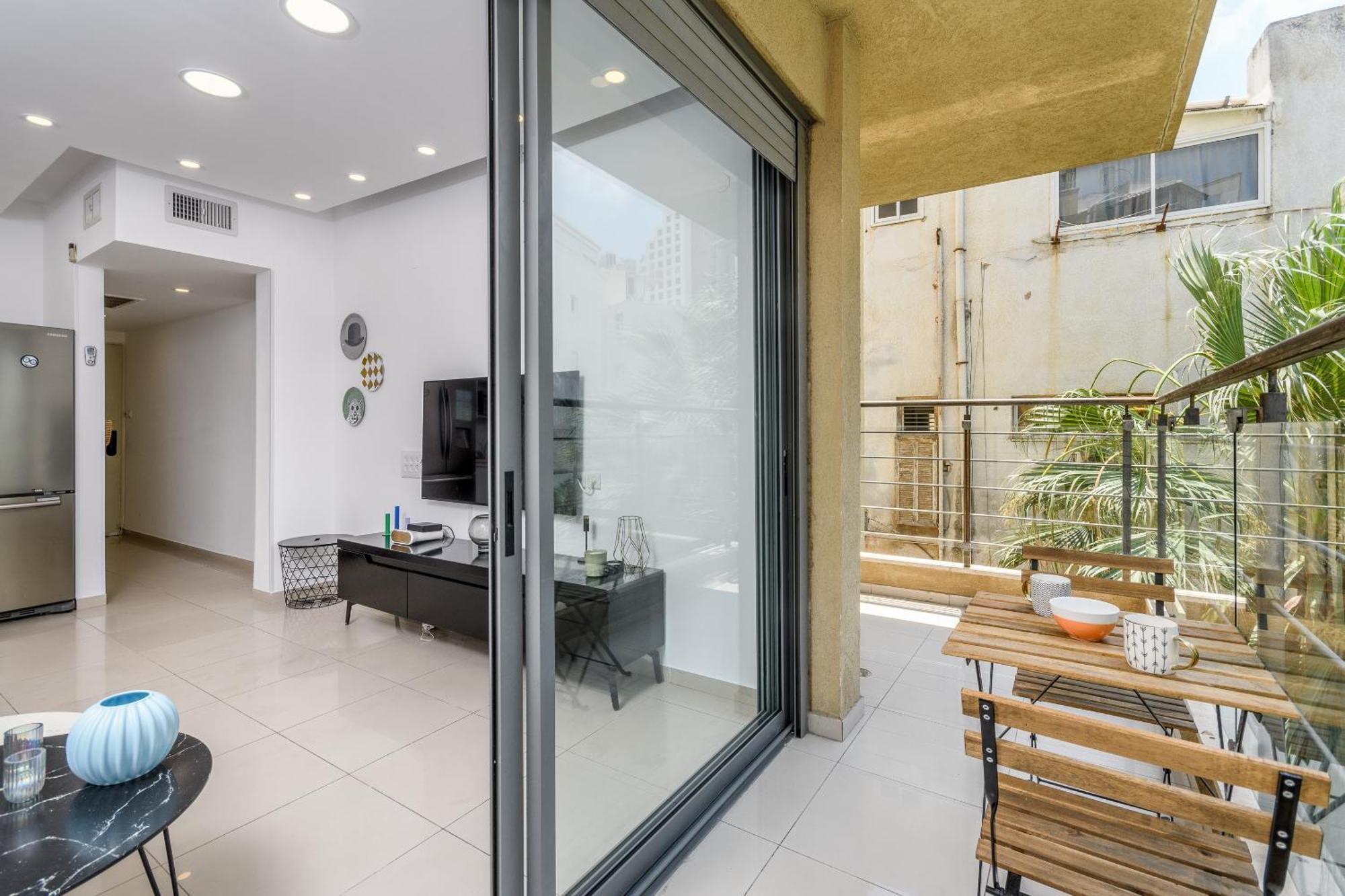 Very Nice 1 Bdr Apartment 2 Min From The Beach ! Tel Aviv Eksteriør bilde